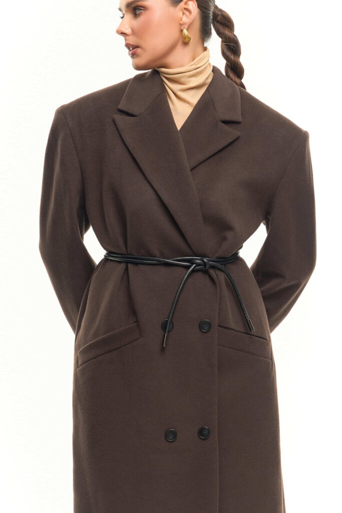 Пальто из смесовой шерсти